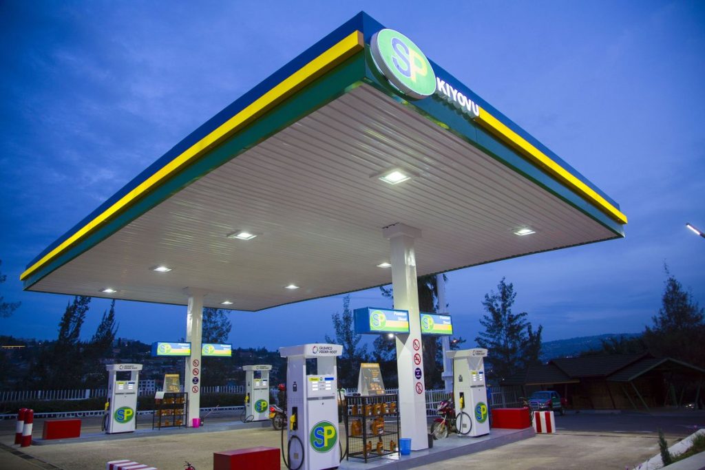 A gas station in Rwanda. Photo Courtesy.