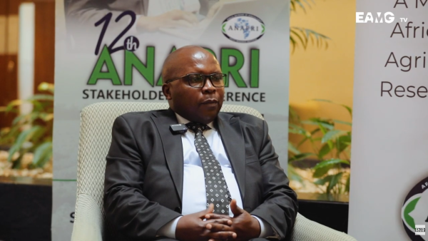 Rwanda’s State Minister for Agriculture, Dr. Telesphore Ndabamenye in an interview with EAMGTV