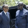 Guinea’s president Mamadi Doumbouya (r.), and Rwandan President Paul Kagame, during the latter’s visit to Conakry, 13 May 2024. Courtesy photo.