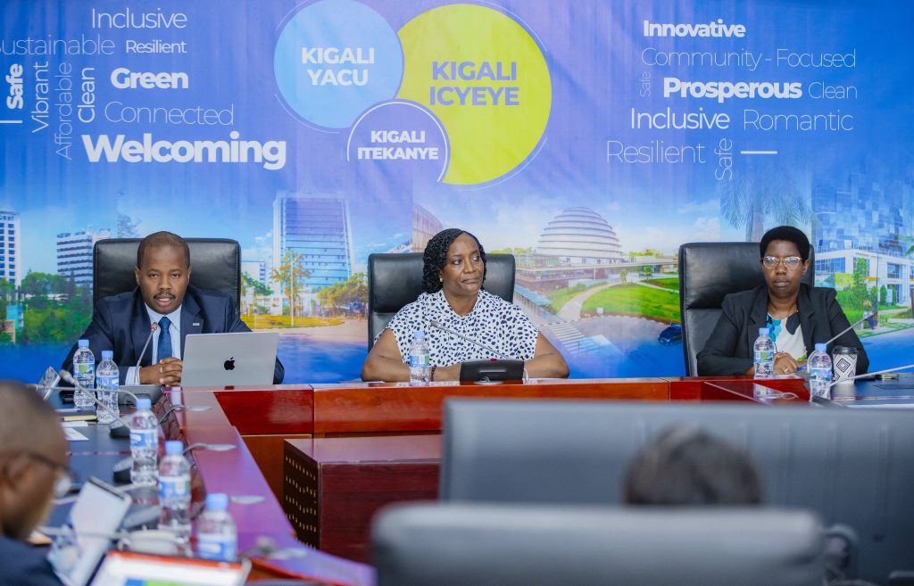 Stakeholders gather for the City of Kigali Joint Coordination Meeting to review progress in addressing community challenges. Courtesy