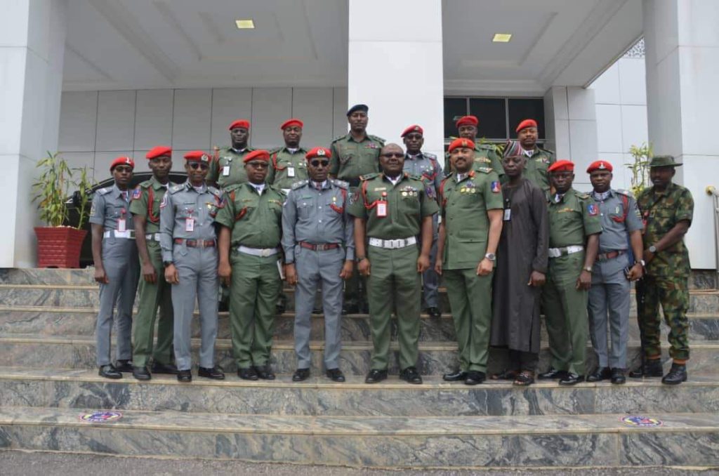 Inter-Agency cooperation takes centre stage between Army and Police. Courtesy