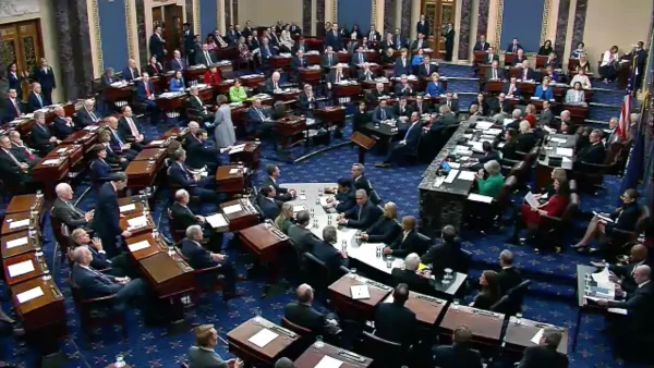 U.S. Senates in the building. Courtesy