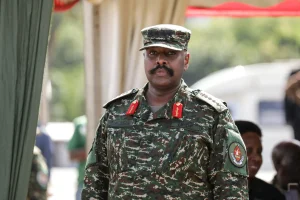 General Muhoozi Kainerugaba, Commander of the Uganda People’s Defence Forces. Courtesy