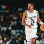 Teafale Marquise Lenard Jr. American professional basketball player currently shining for the RSSB Tigers in the Basketball. Africa League (BAL) Credit photo: Julien Bacot