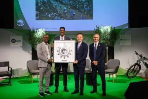 The UCI has recognized Kigali for successfully hosting the 2025 Road World Championships and promoting green transport.