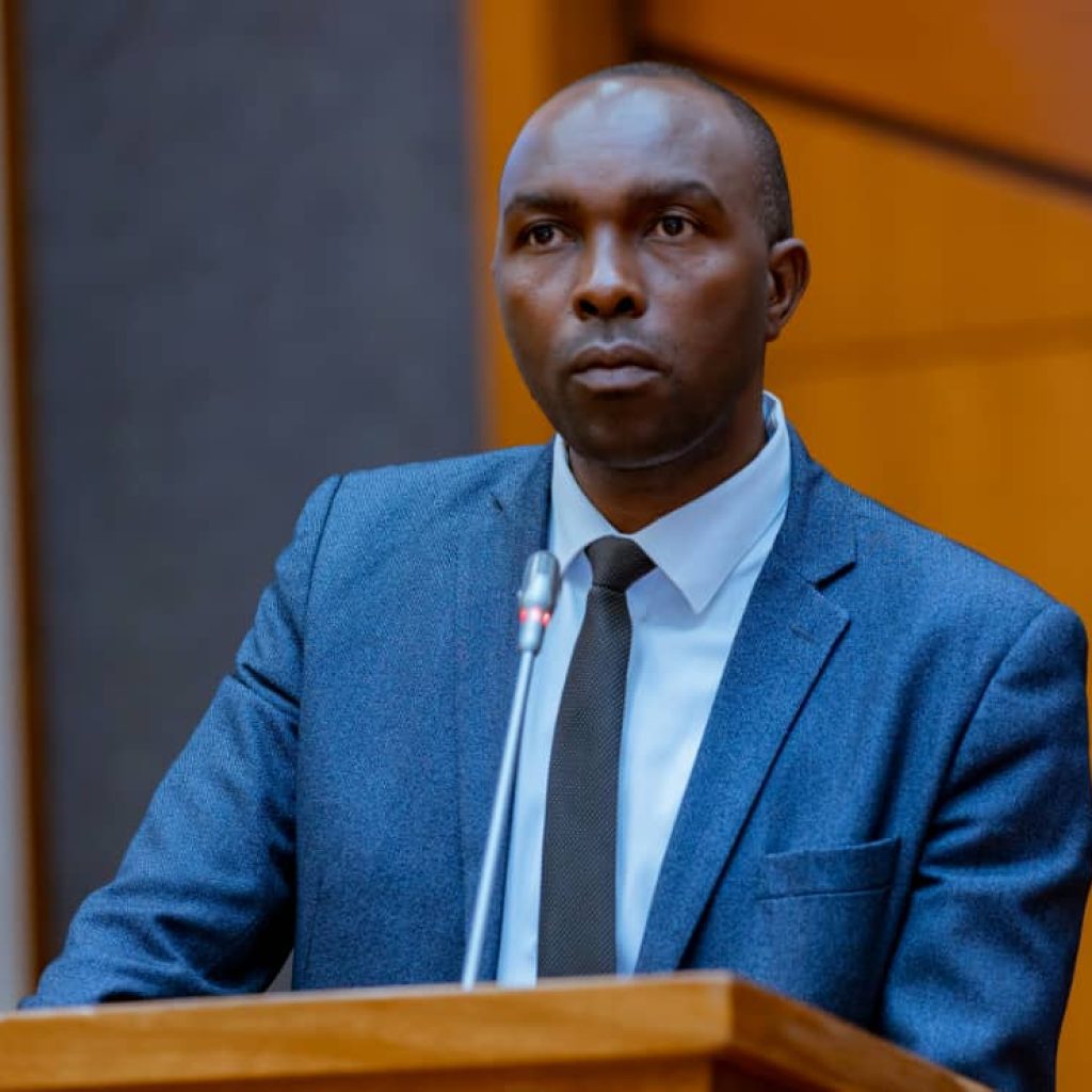 Hon. Valens Muhakwa, Chairperson of the Public Accounts Committee (PAC) of Rwanda's Chamber of Deputies.